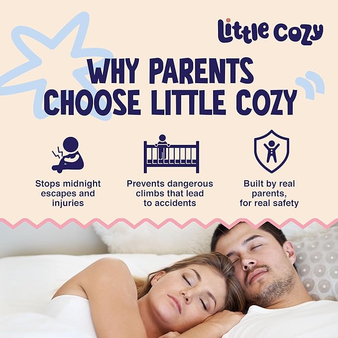 Crib Tent to Keep Baby from Climbing Out – Pop Up Crib Net Canopy with Strong Breathable Mesh, Double Auto-Lock Zippers & Durable Frame – Easy Install Baby Safety Cover for Standard Cribs