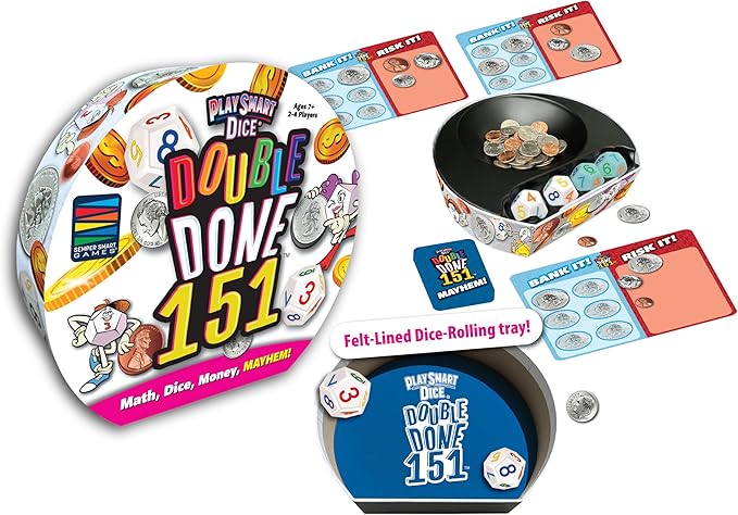 Double Done 151: Money and Mayhem Make Math Fun for The Whole Family!