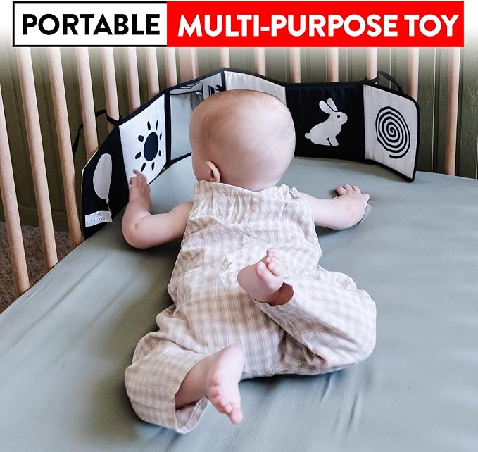 High Contrast Baby Toys for Newborn Black and White Baby Toys Baby Books 0-6 Months High Contrast Baby Book Contrast Toys for Infants 0-6 Months Black and White Books for Newborns