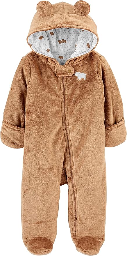 Simple Joys Kid's Pram Ivory Bear Outerwear